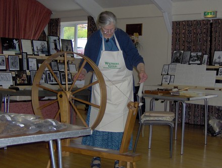 A picture for Spinning-Weaving-and-Dyeing-with-Anne-Lander