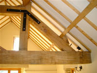 Oak beams image