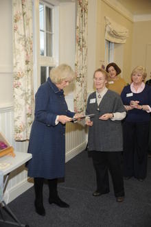 Click for a larger image of HRH The Duchess of Cornwall